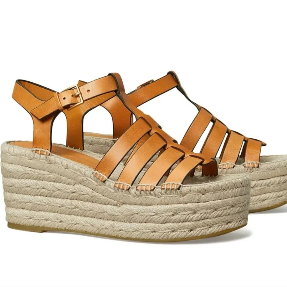 Tory Burch Wedge "EUC" - Picture 16 of 16